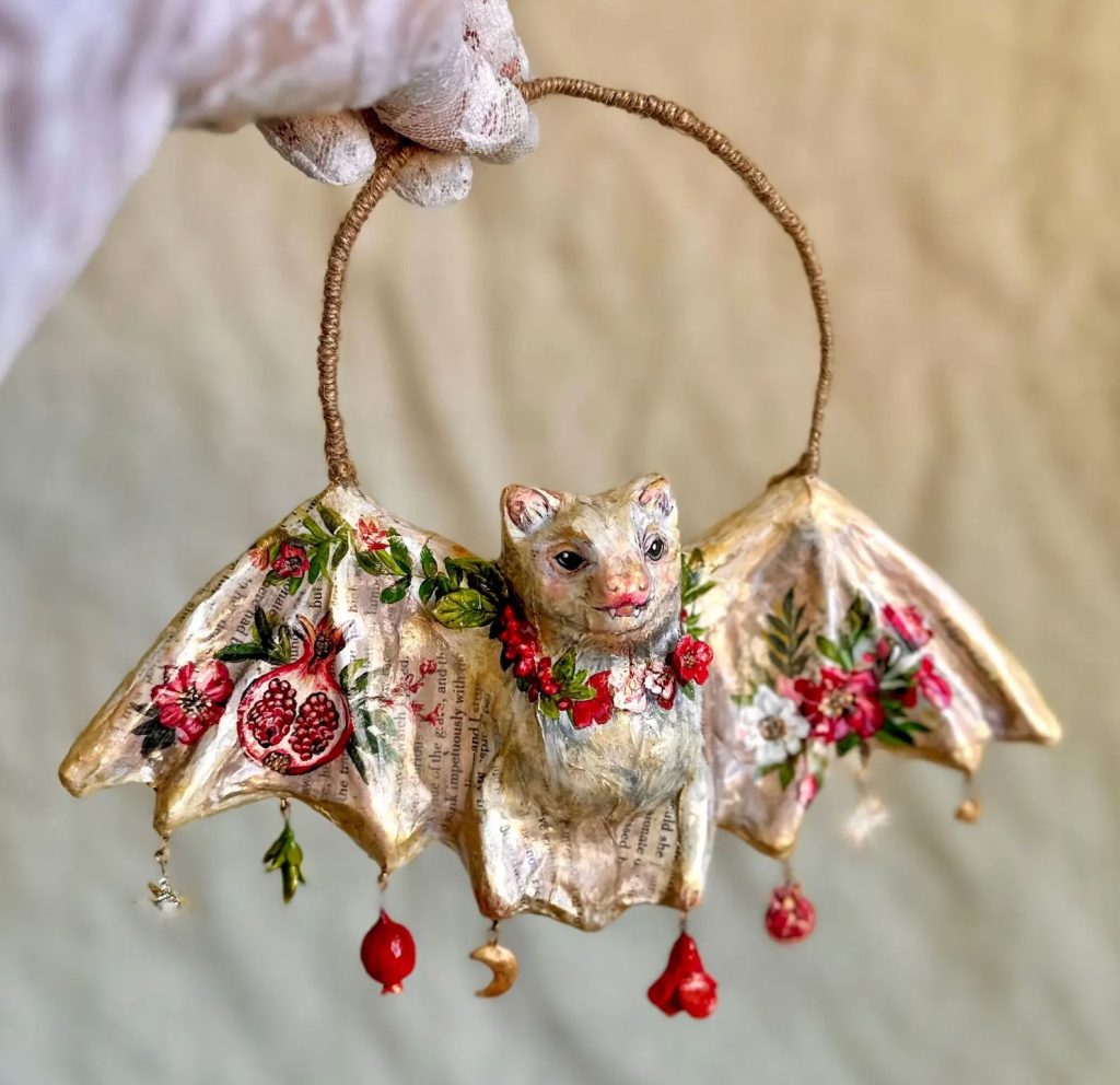 Pomegranate Moon (Albino Bat) 