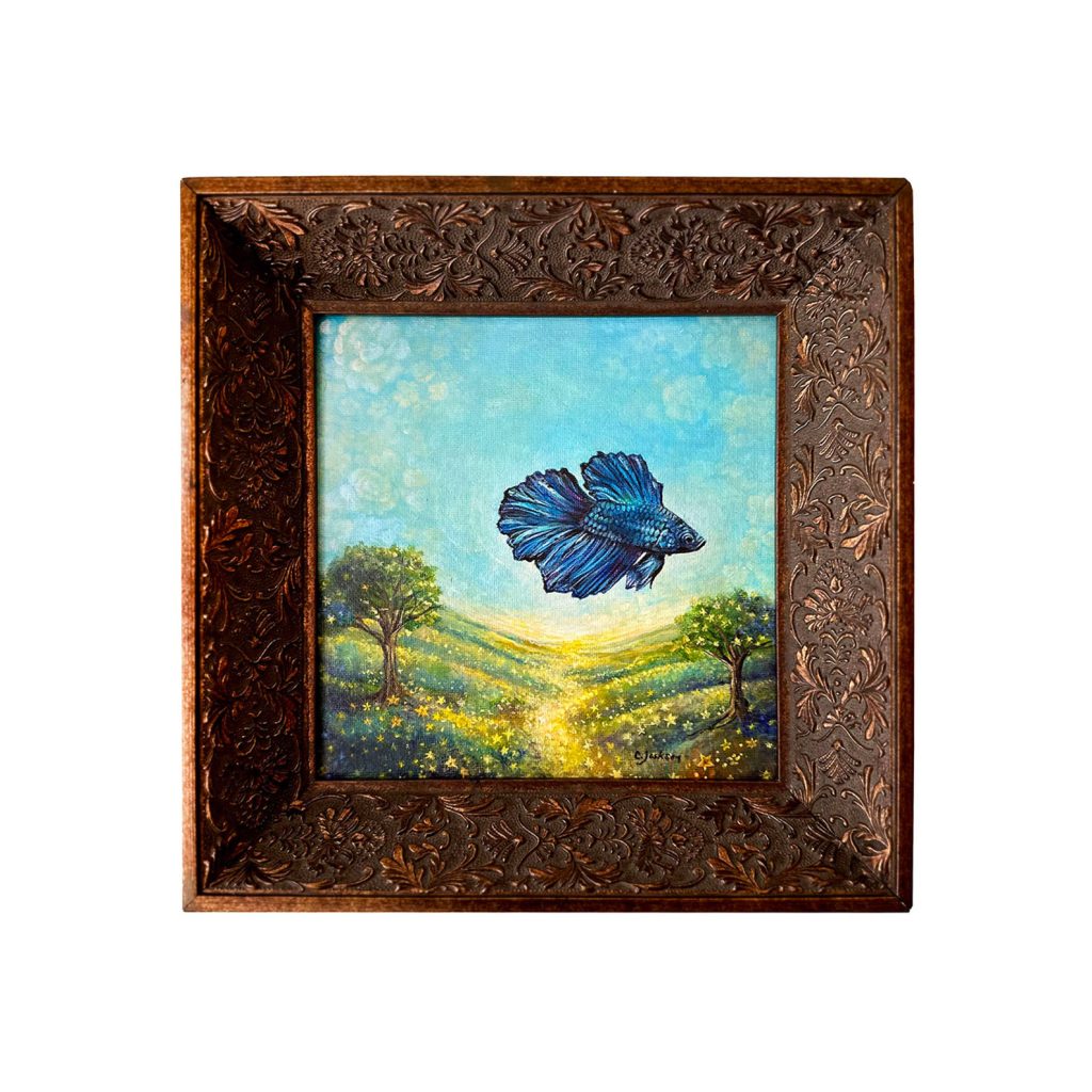 Caerulea Volans (The Flying Blue)